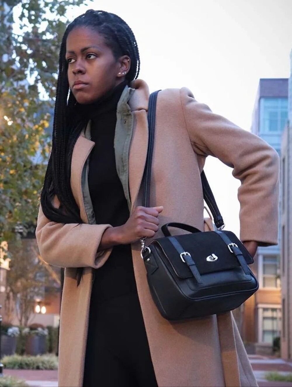 GTM Schoolgirl Crossbody Satchel Concealed Carry Purse